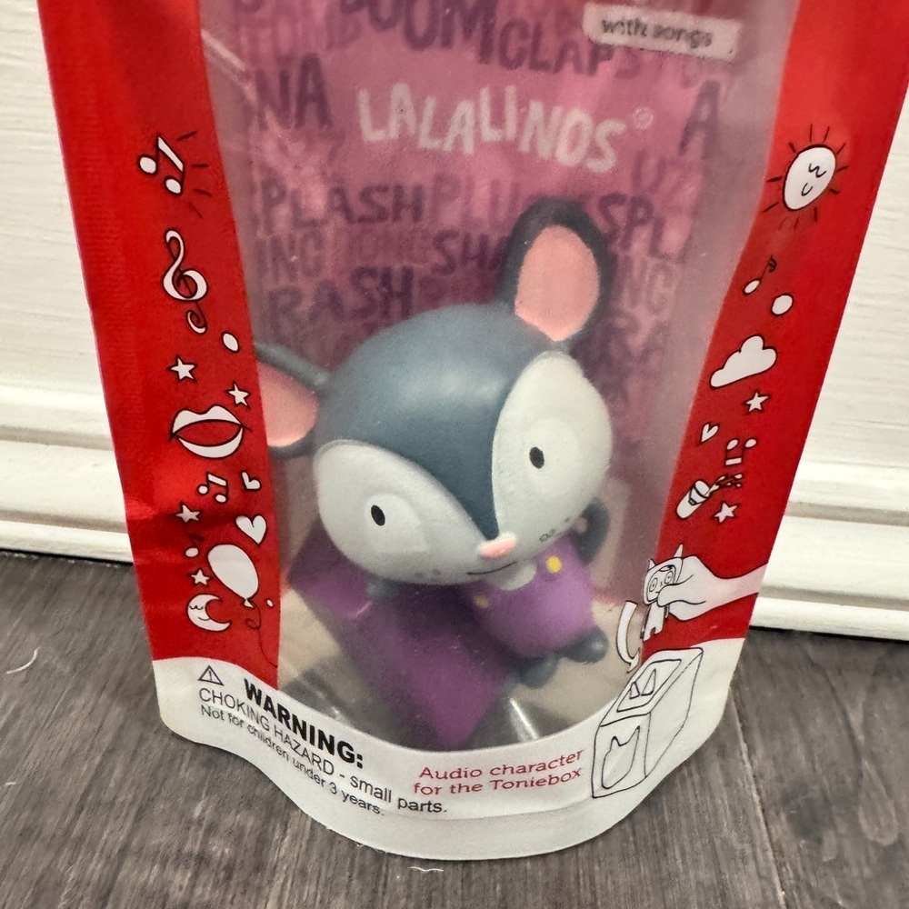 NWT Tonies Lalalinos Scout Purple and Gray Audio Music Character Kids Toddler - Picture 2 of 4